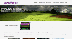 Desktop Screenshot of datataker.com